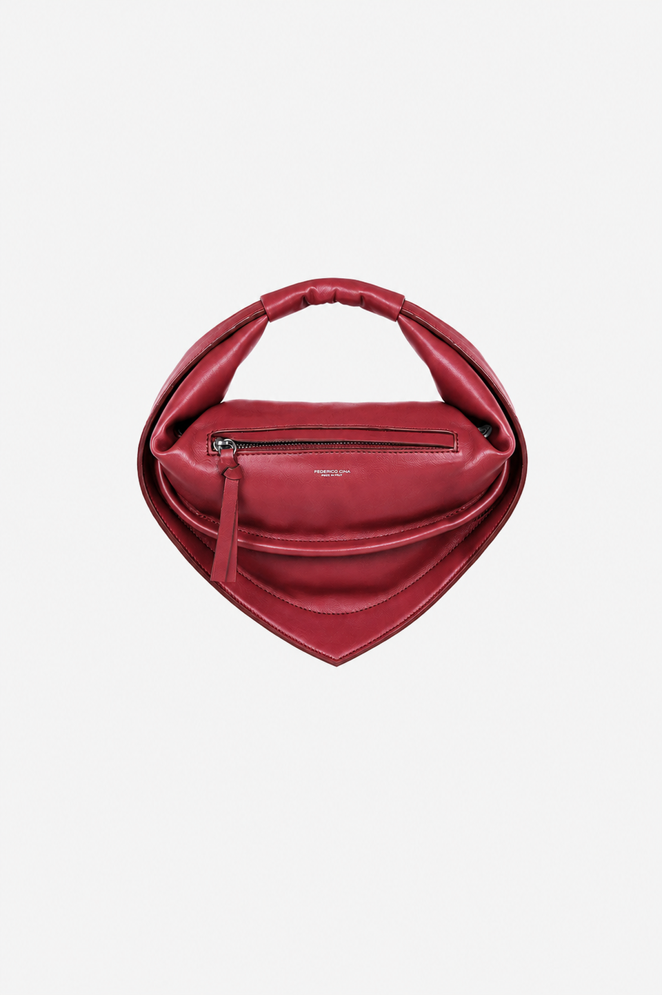 Midi Tortellino Bag-Cherry
