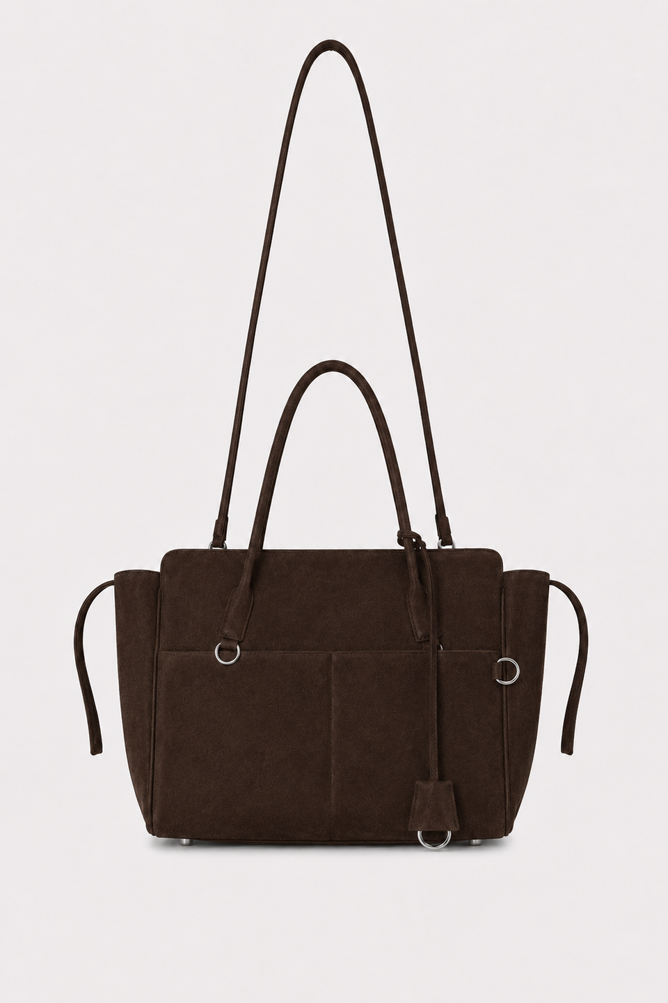 La Via Emilia Bag_Suede_Chocolate