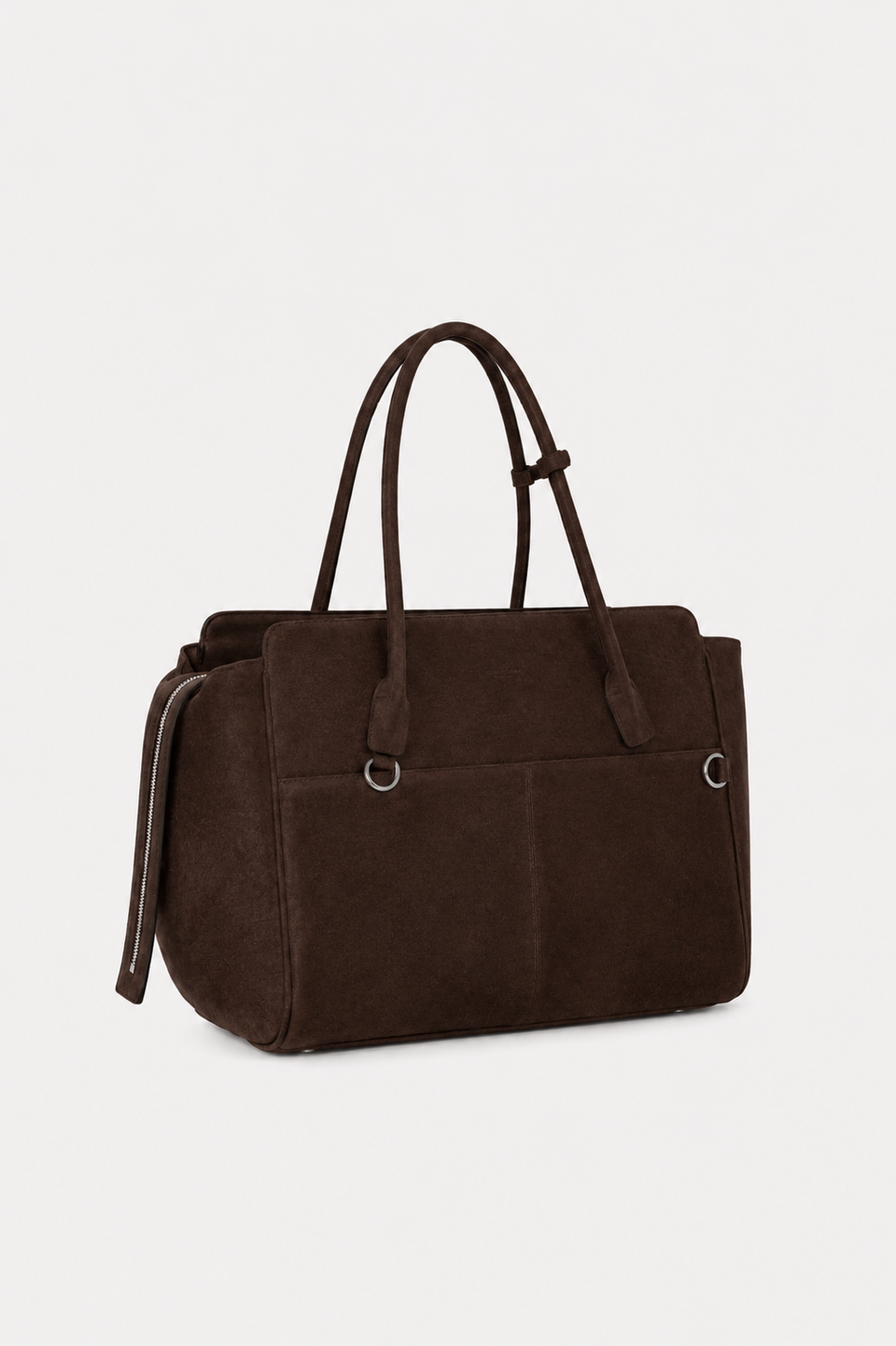 La Via Emilia Bag_Suede_Chocolate