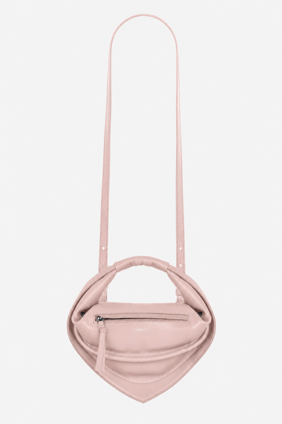 Midi Tortellino Bag-Nude Pink