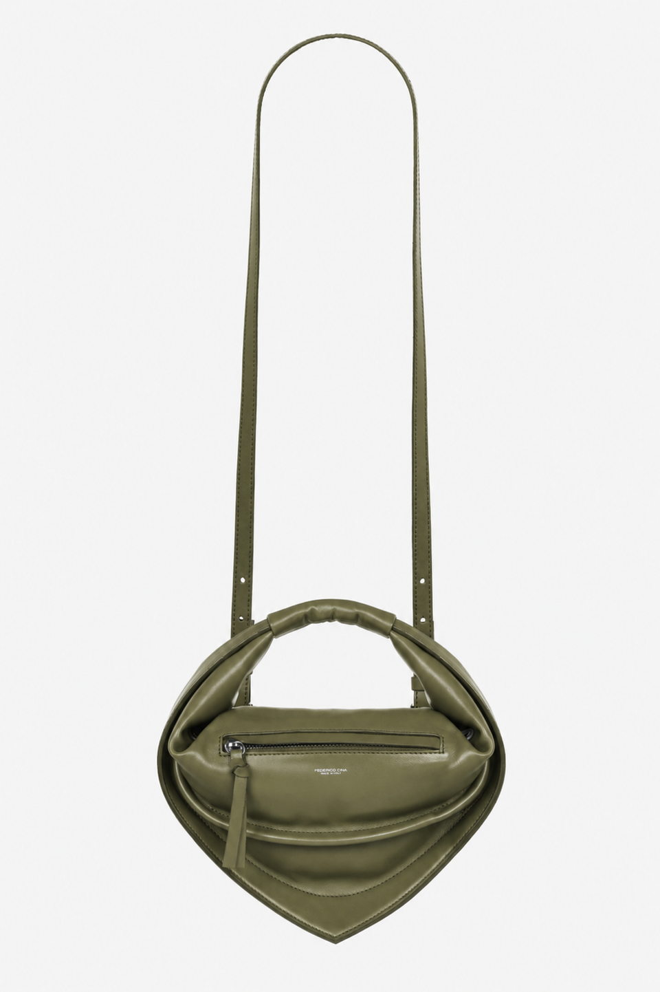 Midi Tortellino Bag-Olive