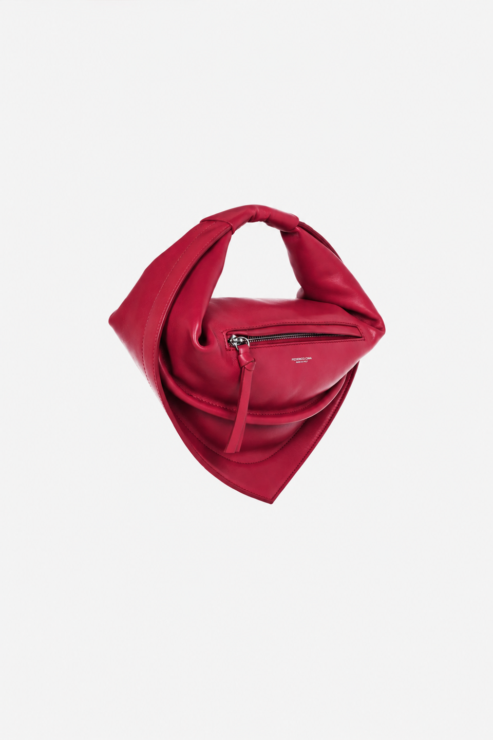 Midi Tortellino Bag-Cherry