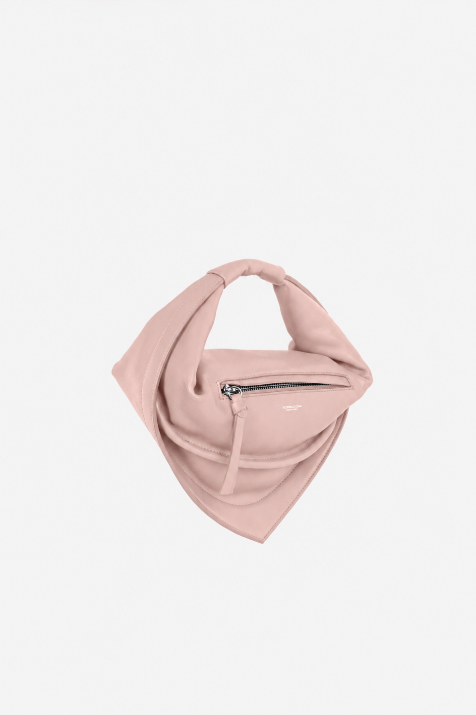 Midi Tortellino Bag-Nude Pink