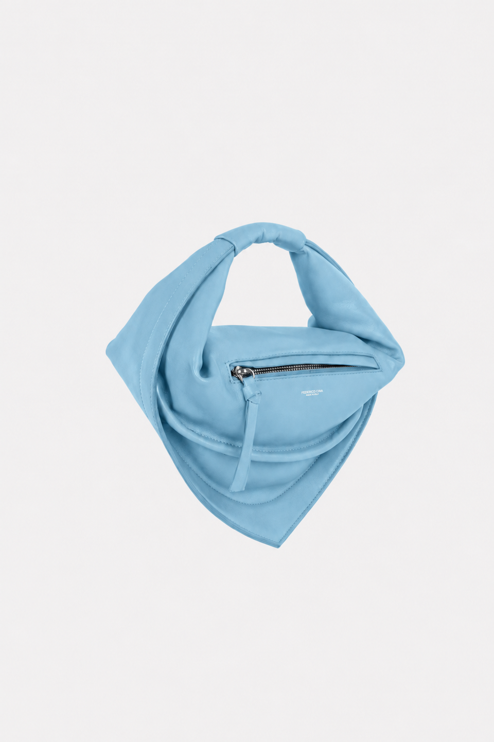 Midi Tortellino Bag-Light Blue