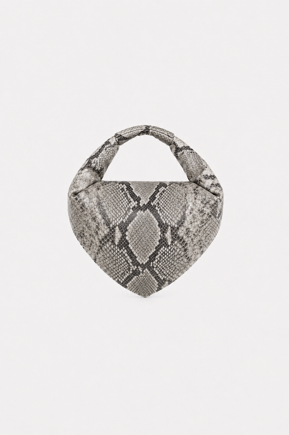 Midi Tortellino Bag-Sage Python