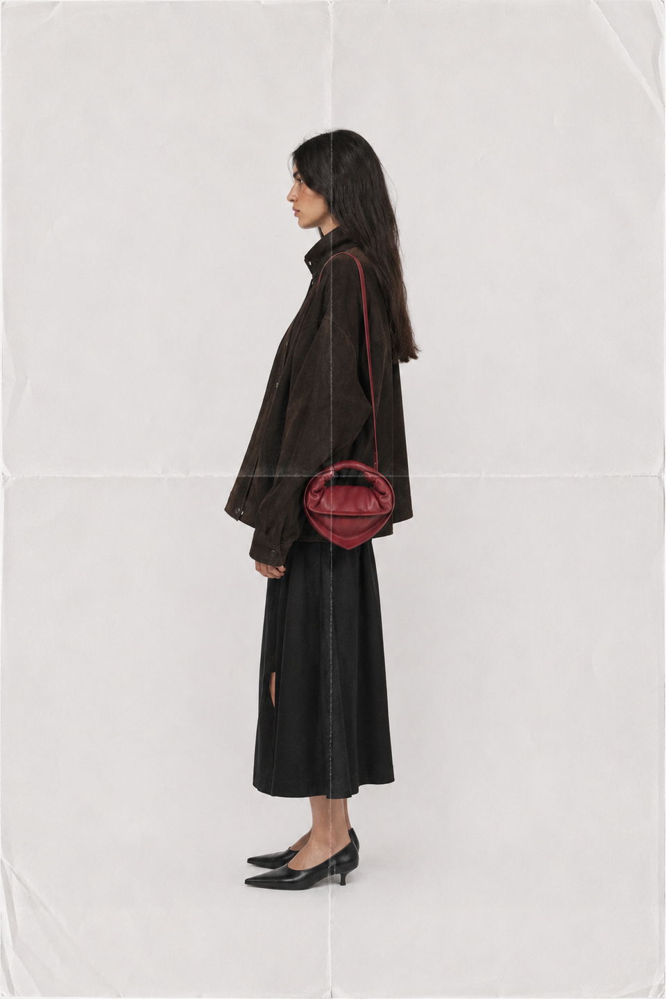 Mini Tortellino Bag-New Burgundy